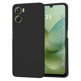   Techsuit - SoftFlex szilikon tok - Motorola Moto G06 - Fekete