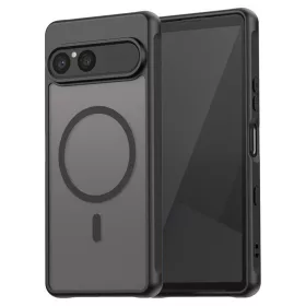   Techsuit - HaloFrost II MagSafe tok - Sony Xperia 10 VII - Fekete