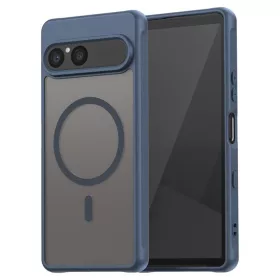   Techsuit - HaloFrost II MagSafe tok - Sony Xperia 10 VII - Sötétkék