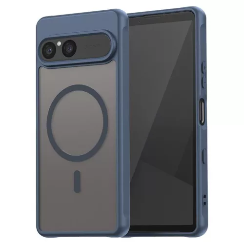 Techsuit - HaloFrost II MagSafe tok - Sony Xperia 10 VII - Sötétkék