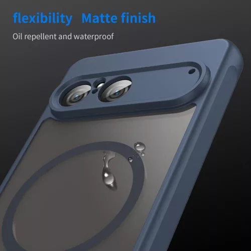 Techsuit - HaloFrost II MagSafe tok - Sony Xperia 10 VII - Sötétkék
