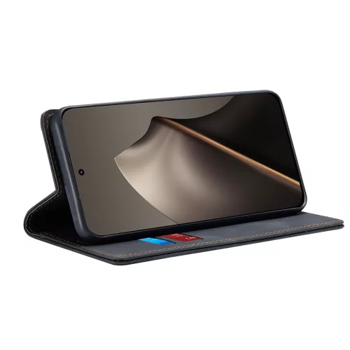 Techsuit - Confy Cover kinyitható tok - Xiaomi 15T - Fekete