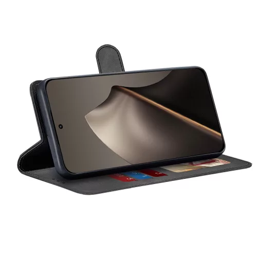 Techsuit - Diary Book kinyitható tok - Xiaomi 15T - Fekete