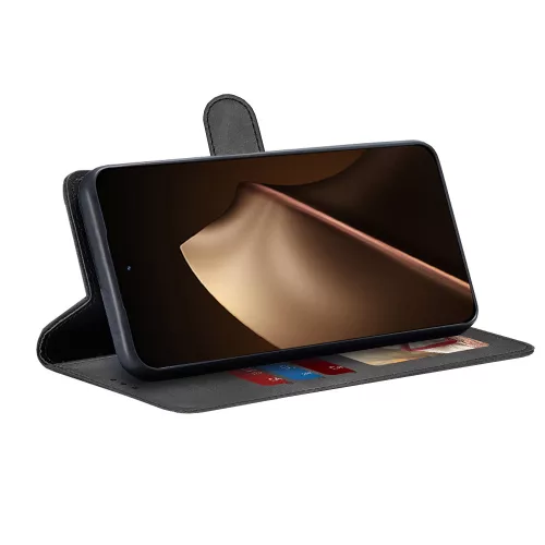 Techsuit - Diary Book kinyitható tok - Xiaomi 15T Pro - Fekete