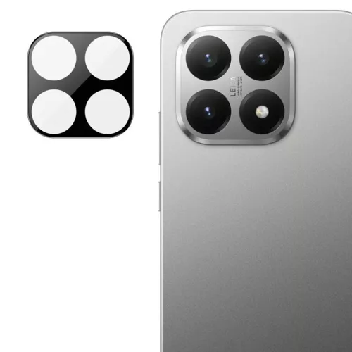 Techsuit - Full Camera - Kameravédő üvegfólia - Xiaomi 15T - Fekete