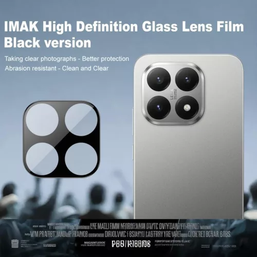 Techsuit - Full Camera Glass - Xiaomi 15T - Black
