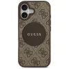 Guess - 4G Kör Klasszikus Logó MagSafe (GUHMP17SP4PGRSGW) - iPhone 17 - Barna