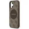 Guess - 4G Kör Klasszikus Logó MagSafe (GUHMP17SP4PGRSGW) - iPhone 17 - Barna