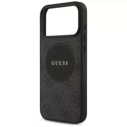 Guess - 4G Circle Classic Logo MagSafe (GUHMP17LP4PGRSGK) - iPhone 17 Pro - Black