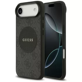   Guess - 4G Kör Klasszikus Logó MagSafe (GUHMP17MP4PGRSGK) - iPhone 17 Air - Fekete