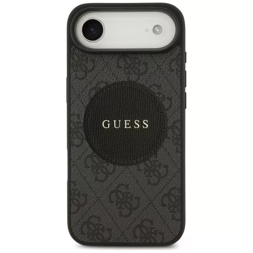 Guess - 4G Kör Klasszikus Logó MagSafe (GUHMP17MP4PGRSGK) - iPhone 17 Air - Fekete