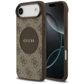   Guess - 4G Kör Klasszikus Logó MagSafe (GUHMP17MP4PGRSGW) - iPhone 17 Air - Barna