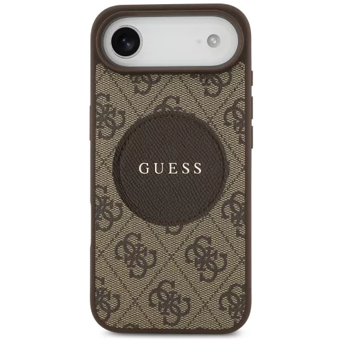 Guess - 4G Kör Klasszikus Logó MagSafe (GUHMP17MP4PGRSGW) - iPhone 17 Air - Barna