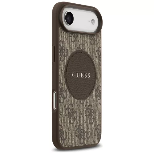 Guess - 4G Kör Klasszikus Logó MagSafe (GUHMP17MP4PGRSGW) - iPhone 17 Air - Barna