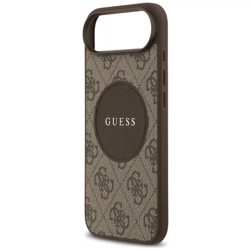 Guess - 4G Kör Klasszikus Logó MagSafe (GUHMP17MP4PGRSGW) - iPhone 17 Air - Barna