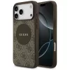 Guess - 4G Kör Klasszikus Logó MagSafe (GUHMP17XP4PGRSGW) - iPhone 17 Pro Max - Barna