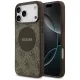 Guess - 4G Kör Klasszikus Logó MagSafe (GUHMP17XP4PGRSGW) - iPhone 17 Pro Max - Barna