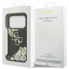 Guess - Hardcase 4G Grained Roses Big Logo (GUHCP17LPGROP4MK) - iPhone 17 Pro - Black