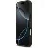 Guess - Keménytok 4G Virágmintás MagSafe (GUHMP17XP4ROPEMCK) - iPhone 17 Pro Max - Fekete