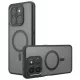 Techsuit - PureFrost MagSafe Ütésálló tok - Honor 400 Smart 5G / 400 Smart 4G / X7d 4G - Matt fekete