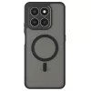 Techsuit - PureFrost MagSafe Ütésálló tok - Honor 400 Smart 5G / 400 Smart 4G / X7d 4G - Matt fekete