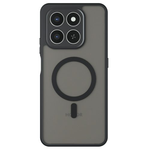 Techsuit - PureFrost MagSafe Ütésálló tok - Honor 400 Smart 5G / 400 Smart 4G / X7d 4G - Matt fekete