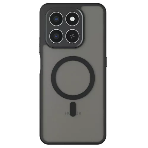 Techsuit - PureFrost MagSafe Ütésálló tok - Honor 400 Smart 5G / 400 Smart 4G / X7d 4G - Matt fekete
