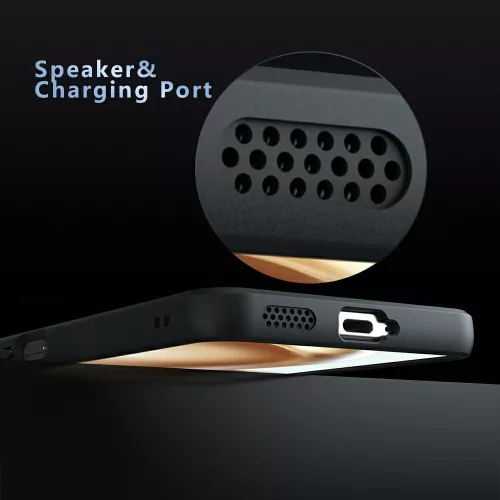 Techsuit - PureFrost MagSafe Ütésálló tok - Honor 400 Smart 5G / 400 Smart 4G / X7d 4G - Matt fekete