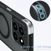 Techsuit - PureFrost MagSafe Ütésálló tok - Honor 400 Smart 5G / 400 Smart 4G / X7d 4G - Matt fekete
