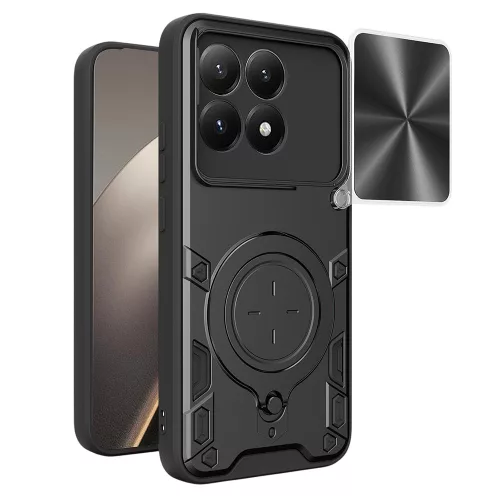 Techsuit - CamGuard Pro tok - Xiaomi 15T - Fekete