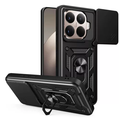Techsuit - CamShield ütésálló tok - Xiaomi 15T Pro - Fekete