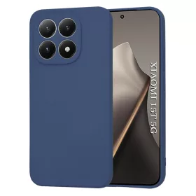 Techsuit - SoftFlex szilikon tok - Xiaomi 15T - Sötétkék