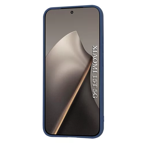 Techsuit - SoftFlex szilikon tok - Xiaomi 15T - Sötétkék