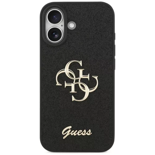 Guess - Rögzített Csillámos Nagy 4G (GUHCP17SHG4SGK) - iPhone 17 - Fekete