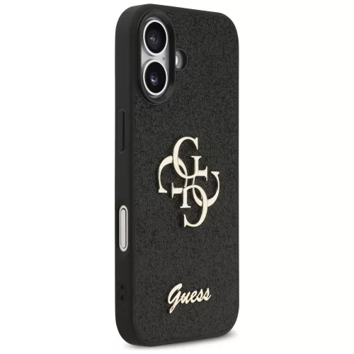 Guess - Rögzített Csillámos Nagy 4G (GUHCP17SHG4SGK) - iPhone 17 - Fekete