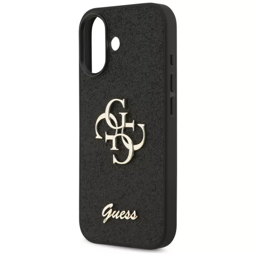 Guess - Rögzített Csillámos Nagy 4G (GUHCP17SHG4SGK) - iPhone 17 - Fekete