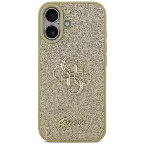 Guess - Rögzített Csillámos Nagy 4G (GUHCP17SHG4SGD) - iPhone 17 - Arany