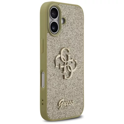 Guess - Rögzített Csillámos Nagy 4G (GUHCP17SHG4SGD) - iPhone 17 - Arany