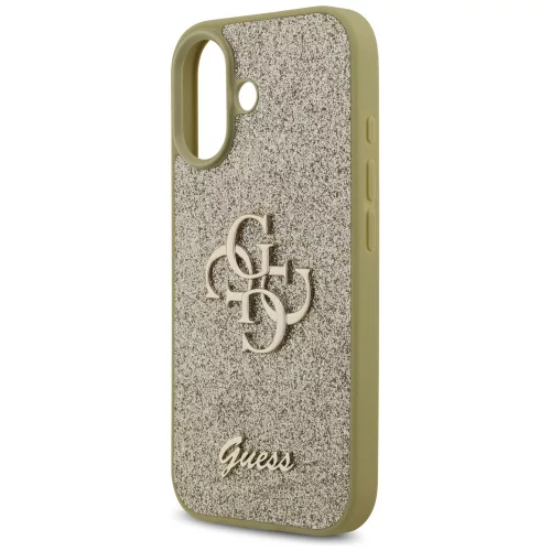 Guess - Rögzített Csillámos Nagy 4G (GUHCP17SHG4SGD) - iPhone 17 - Arany