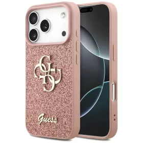   Guess - Fixed Glitter Big 4G (GUHCP17LHG4SGP) - iPhone 17 Pro - Pink