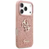 Guess - Rögzített Csillámos Nagy 4G (GUHCP17LHG4SGP) - iPhone 17 Pro - Rózsaszín