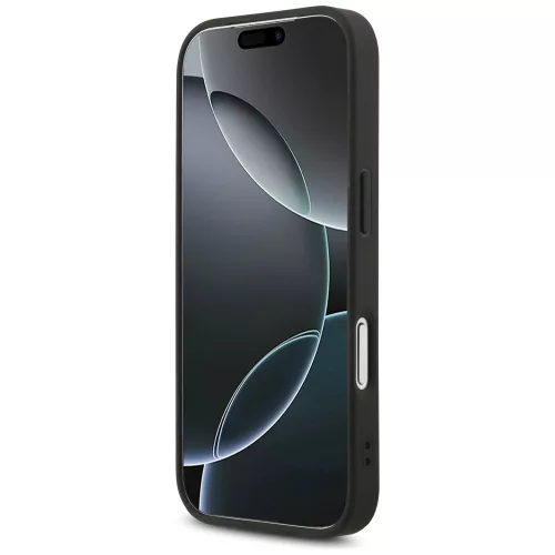 Guess - Rögzített Csillámos Nagy 4G (GUHCP17XHG4SGK) - iPhone 17 Pro Max - Fekete