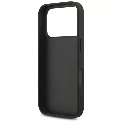 Guess - Rögzített Csillámos Nagy 4G (GUHCP17XHG4SGK) - iPhone 17 Pro Max - Fekete