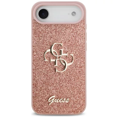 Guess - Rögzített Csillámos Nagy 4G (GUHCP17MHG4SGP) - iPhone 17 Air - Rózsaszín