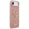 Guess - Rögzített Csillámos Nagy 4G (GUHCP17MHG4SGP) - iPhone 17 Air - Rózsaszín