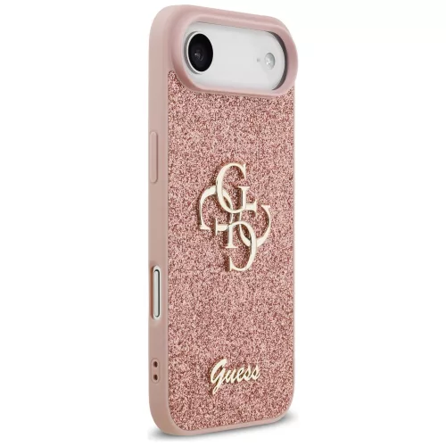 Guess - Rögzített Csillámos Nagy 4G (GUHCP17MHG4SGP) - iPhone 17 Air - Rózsaszín