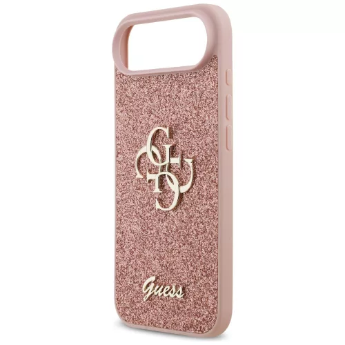 Guess - Rögzített Csillámos Nagy 4G (GUHCP17MHG4SGP) - iPhone 17 Air - Rózsaszín