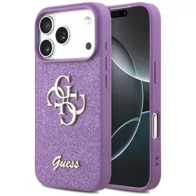   Guess - Fixed Glitter Big 4G (GUHCP17LHG4SGL) - iPhone 17 Pro - Lilac