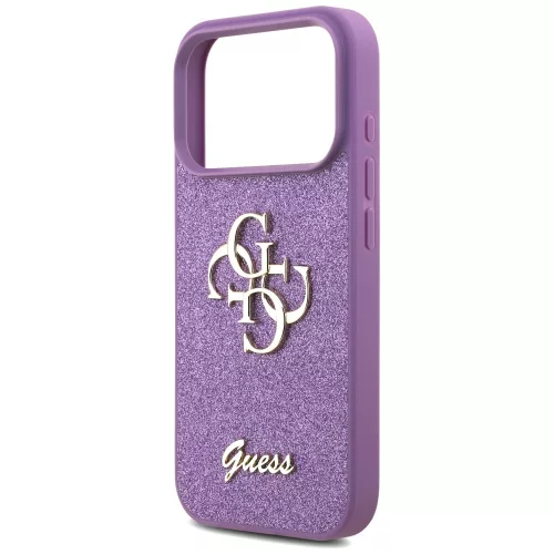 Guess - Rögzített Csillámos Nagy 4G (GUHCP17LHG4SGL) - iPhone 17 Pro - Orgona