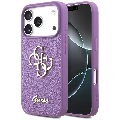 Guess - Rögzített Csillámos Nagy 4G (GUHCP17XHG4SGL) - iPhone 17 Pro Max - Orgona